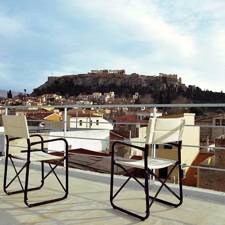 Apartment With Rooftop Terrace & Acropolis View Atenas Exterior foto